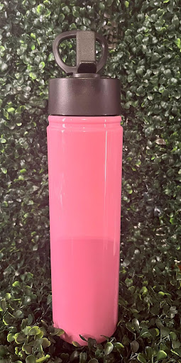 Sublimation water bottle in pink